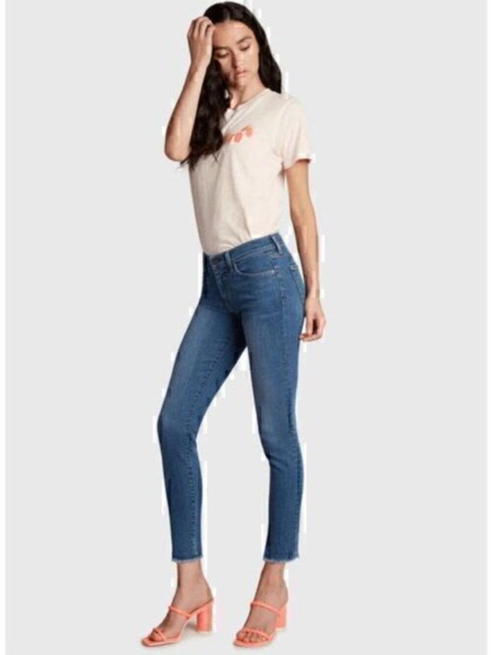 Principle Denim Blue Sunnydaze The Honor Skinny Jeans Size 24